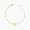 Histoire d'Or Bracelet Hallie Ange Et Coeur Or Jaune