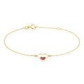 Bracelets sur Grenoble : Histoire d'Or Bracelet Or Jaune Theandre