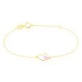Histoire d'Or Bracelet Or Jaune Mai Lan Smalto