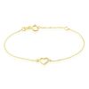 Histoire d'Or Bracelet Or Jaune Vehanouche Oxydes De Zirconium