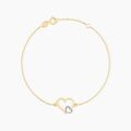 Histoire d'Or Bracelet Estello Or Bicolore