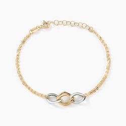 Histoire d'Or Bracelet Louisa Or Bicolore
