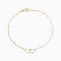 Histoire d'Or Bracelet Eleno Or Bicolore