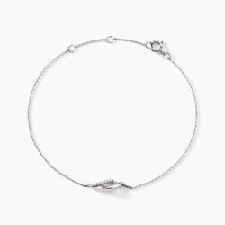 Histoire d'Or Bracelet Tylane Or Blanc Diamant