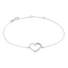 Histoire d'Or Bracelet Chlora Or Blanc Diamant