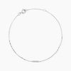 Histoire d'Or Bracelet Jonc Aprhodisia Blanc Diamant Blanc
