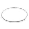 Histoire d'Or Bracelet Jonc Hermia Blanc Diamant Blanc