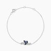Histoire d'Or Bracelet Angie Or Blanc Saphir Diamant