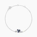 Histoire d'Or Bracelet Angie Or Blanc Saphir Diamant