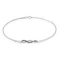 Histoire d'Or Bracelet Or Blanc Maury Saphirs Diamants