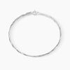 Histoire d'Or Bracelet Jasmin Tresse Or Blanc