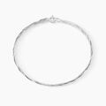 Histoire d'Or Bracelet Jasmin Tresse Or Blanc