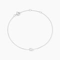 Histoire d'Or Bracelet Adula Or Blanc Oxyde De Zirconium