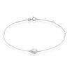 Histoire d'Or Bracelet Hildana Or Blanc Oxyde De Zirconium