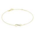 Bracelets sur Grenoble : Histoire d'Or Bracelet Or Jaune Akulina Diamants