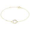 Histoire d'Or Bracelet Or Jaune Tresha Diamants