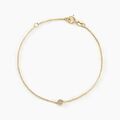 Bracelets sur Grenoble : Histoire d'Or Bracelet Mon Premier Diamant Or Jaune Diamant