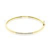 Histoire d'Or Bracelet Jonc Phillipa Or Jaune Diamant