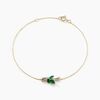 Histoire d'Or Bracelet Angie Or Jaune Emeraude Diamant