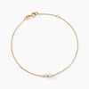 Histoire d'Or Bracelet Tryphena Or Jaune Diamant Synth&eacute;tique