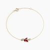 Histoire d'Or Bracelet Angie Or Jaune Rubis Diamant