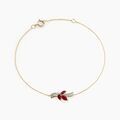 Histoire d'Or Bracelet Angie Or Jaune Rubis Diamant