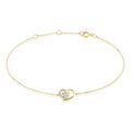 Bracelets sur Grenoble : Histoire d'Or Bracelet Eliana Or Jaune Topaze Oxyde De Zirconium