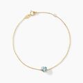 Bracelets sur Grenoble : Histoire d'Or Bracelet Salona Or Jaune Topaze