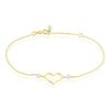 Histoire d'Or Bracelet Chabha Or Jaune Perle De Culture