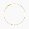 Histoire d'Or Bracelet Or Jaune Gentiane Perle