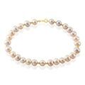 Histoire d'Or Bracelet Multicolore Or Jaune Perle De Culture