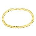 Bracelets sur Grenoble : Histoire d'Or Bracelet Iris Or Jaune Maille Gourmette
