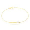 Bracelets sur Grenoble : Histoire d'Or Bracelet Kimia Or Jaune