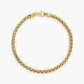 Bracelets sur Grenoble : Histoire d'Or Bracelet Jany Maille Palmier Or Jaune