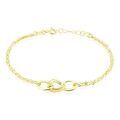 Bracelets sur Grenoble : Histoire d'Or Bracelet Or Jaune Louisa