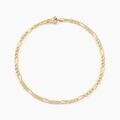 Histoire d'Or Bracelet Cameo Maille Alternee 1/3 Or Jaune