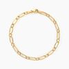 Histoire d'Or Bracelet Ophelio Maille Alternee 1/1 Or Jaune