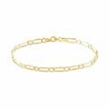 Histoire d'Or Bracelet Or Jaune Maille Altern&eacute;e 1/3