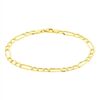 Histoire d'Or Bracelet Or Jaune Maille Altern&eacute;e 1/3
