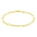 Histoire d'Or Bracelet Or Jaune Maille Altern&eacute;e 1/3