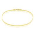 Bracelets sur Grenoble : Histoire d'Or Bracelet Izel Maille Anglaise Or Jaune