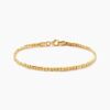 Histoire d'Or Bracelet Ivy Maille Haricot Or Jaune