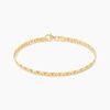 Histoire d'Or Bracelet Ivy Maille Haricot Or Jaune