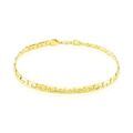 Histoire d'Or Bracelet Ivy Maille Haricot Or Jaune