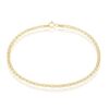 Histoire d'Or Bracelet Capucin Or Jaune Maille Marine Plate