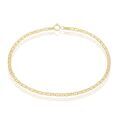 Histoire d'Or Bracelet Capucin Or Jaune Maille Marine Plate