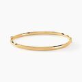 Bijoux sur Grenoble : Histoire d'Or Bracelet Jonc Cynthia Fil Plat Lisse Or Jaune