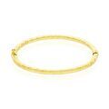 Histoire d'Or Bracelet Jonc Shiny Diamante Or Jaune
