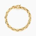 Bracelets sur Grenoble : Histoire d'Or Bracelet Jodie Maille Jaseron Or Jaune