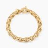 Histoire d'Or Bracelet Joice Maille Altern&eacute;e Et Godronne Or Jaune